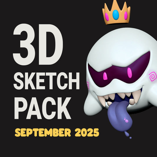 3D Sketch Pack: September 2025