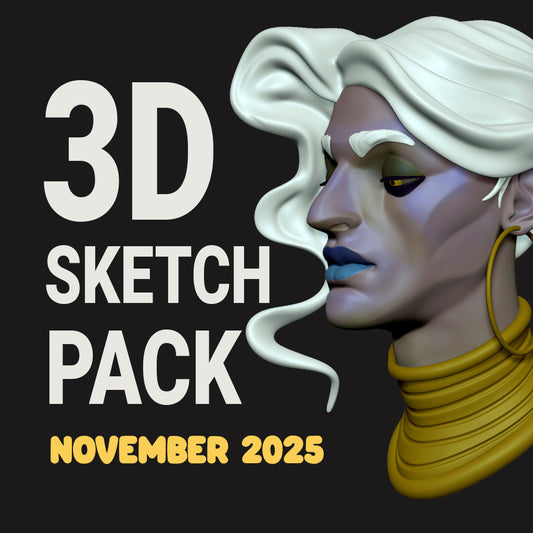 3D Sketch Pack: November 2025