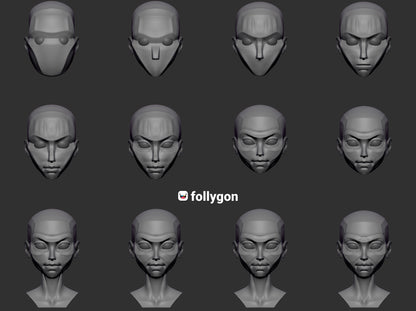 Sculpting The Planes of the Head | In-Depth Tutorial