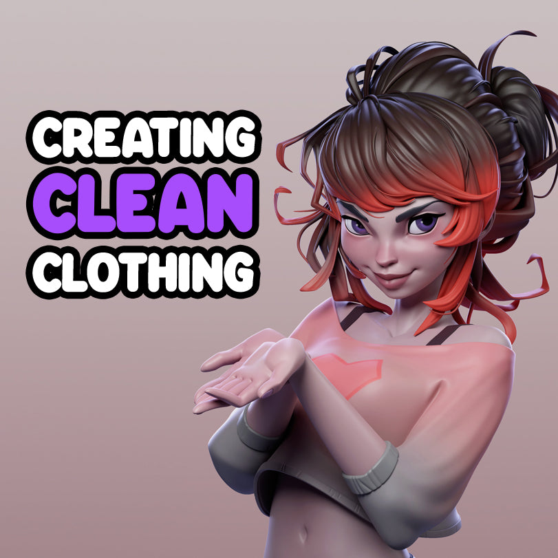 Creating Clean Clothing in ZBrush