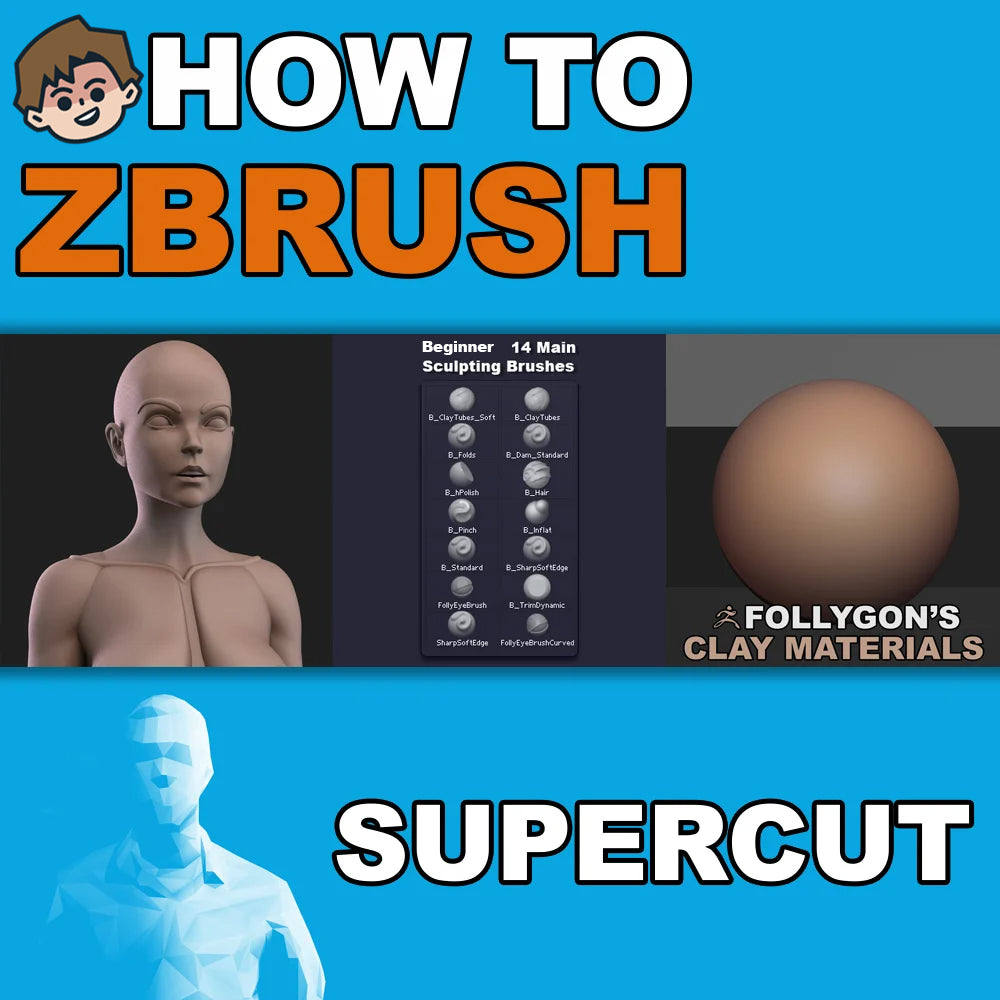 How To Zbrush An Absolute Beginners Guide Follygon