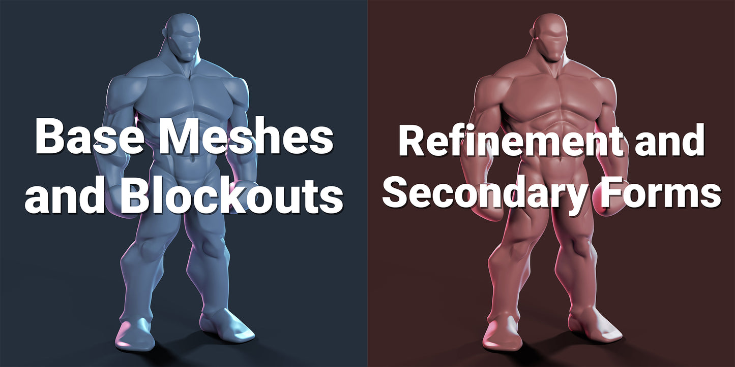 Creating Character Base Meshes and Blockouts
